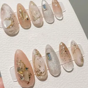 Gemstone Romance Press On Nails 2