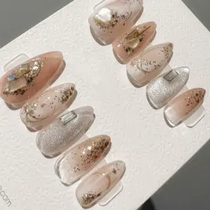 Gemstone Romance Press On Nails 4