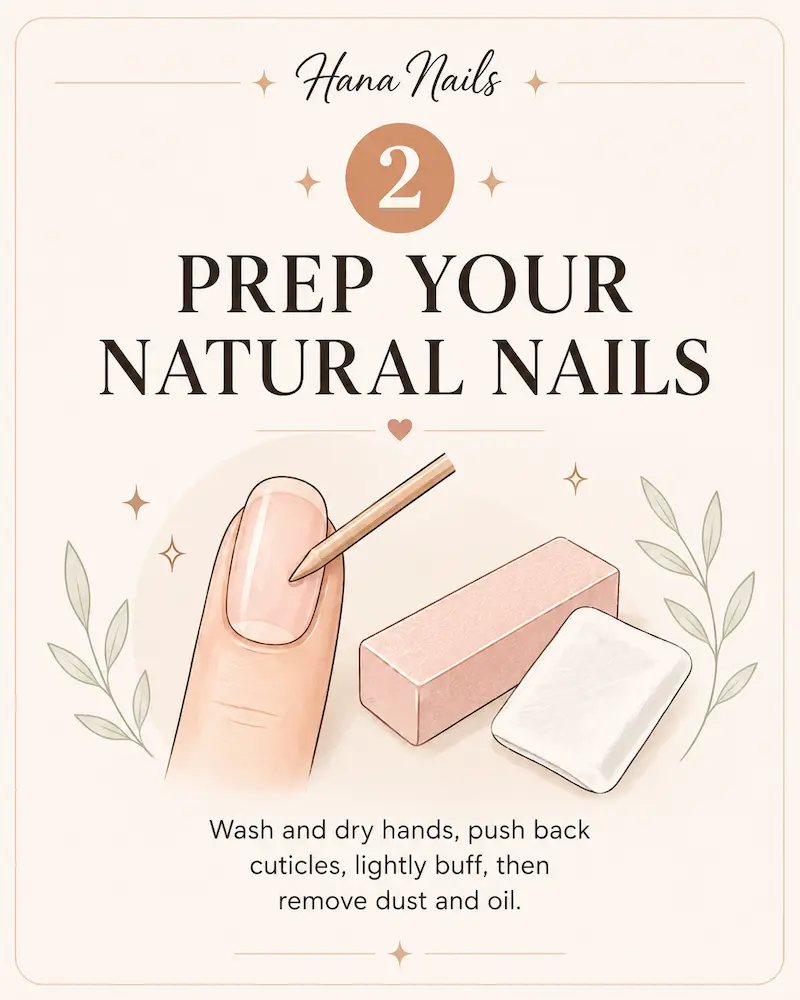 Step 2: Prepare Your Natural Nails