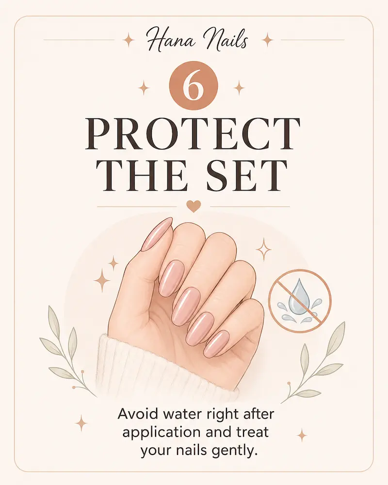 Step 6: Protect the Nails After Application