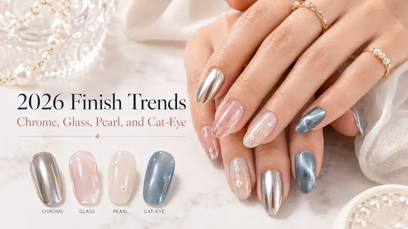 2026 Finish Trends: Chrome, Glass, Pearl, and Cat-Eye