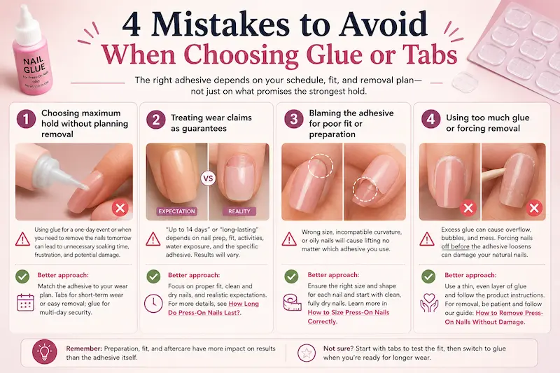 4 Mistakes to Avoid When Choosing Glue or Tabs