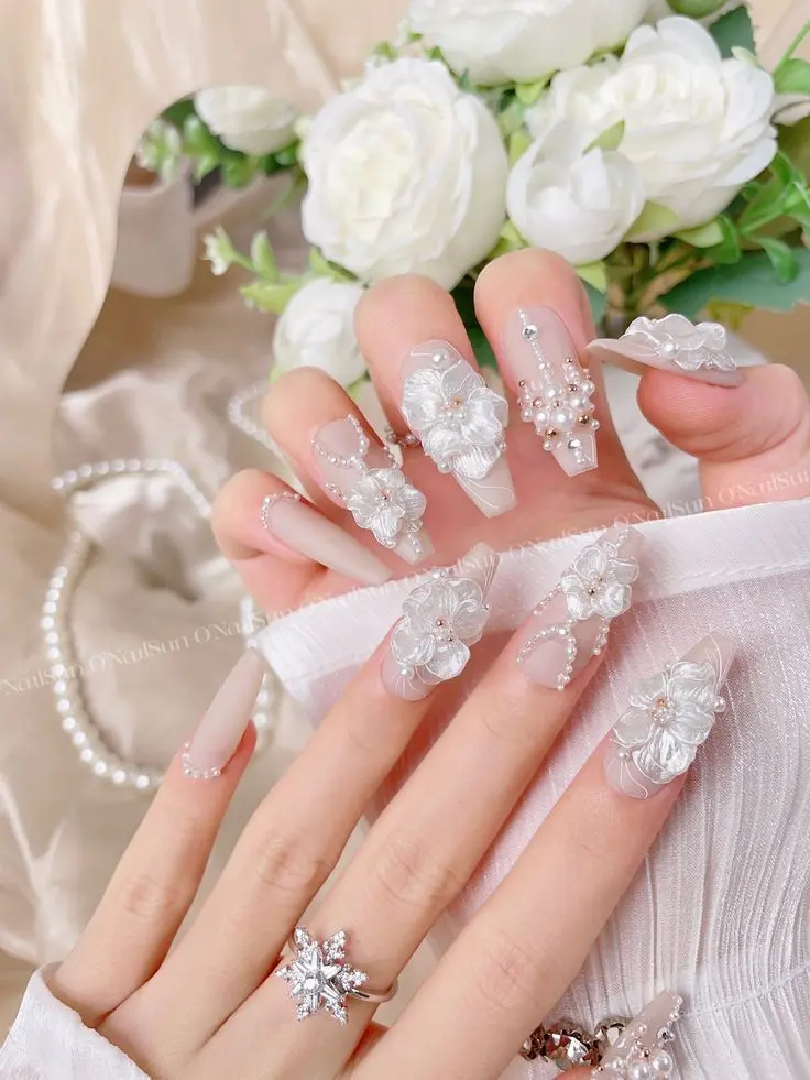 8 Wedding Press-On Nail Styles and Who They Suit
