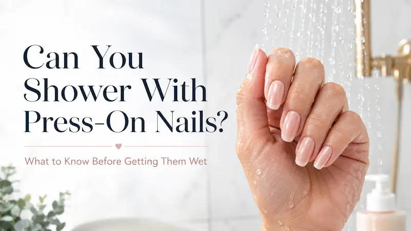Can You Shower With Press-On Nails? How to Keep Them On