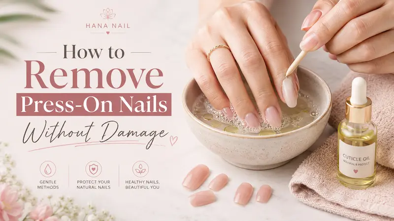 How to Remove Press-On Nails Without Damage: Safe At-Home Guide