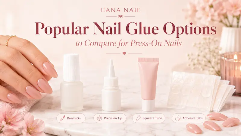 Popular Nail Glue Options to Compare for Press-On Nails