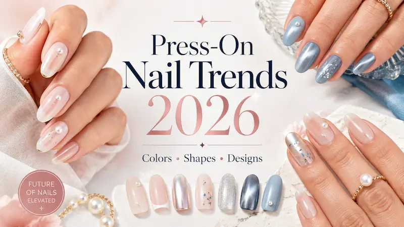 Press-On Nail Trends 2026: Colors, Shapes & Designs to Try This Year